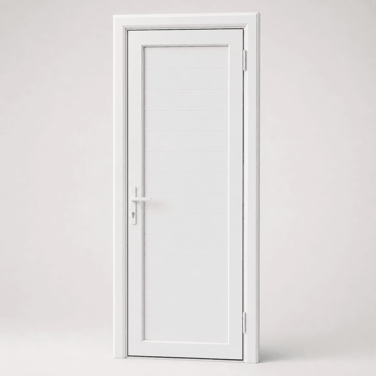 Barelli Kapalı PVC Kapı — detaıl — Beyaz