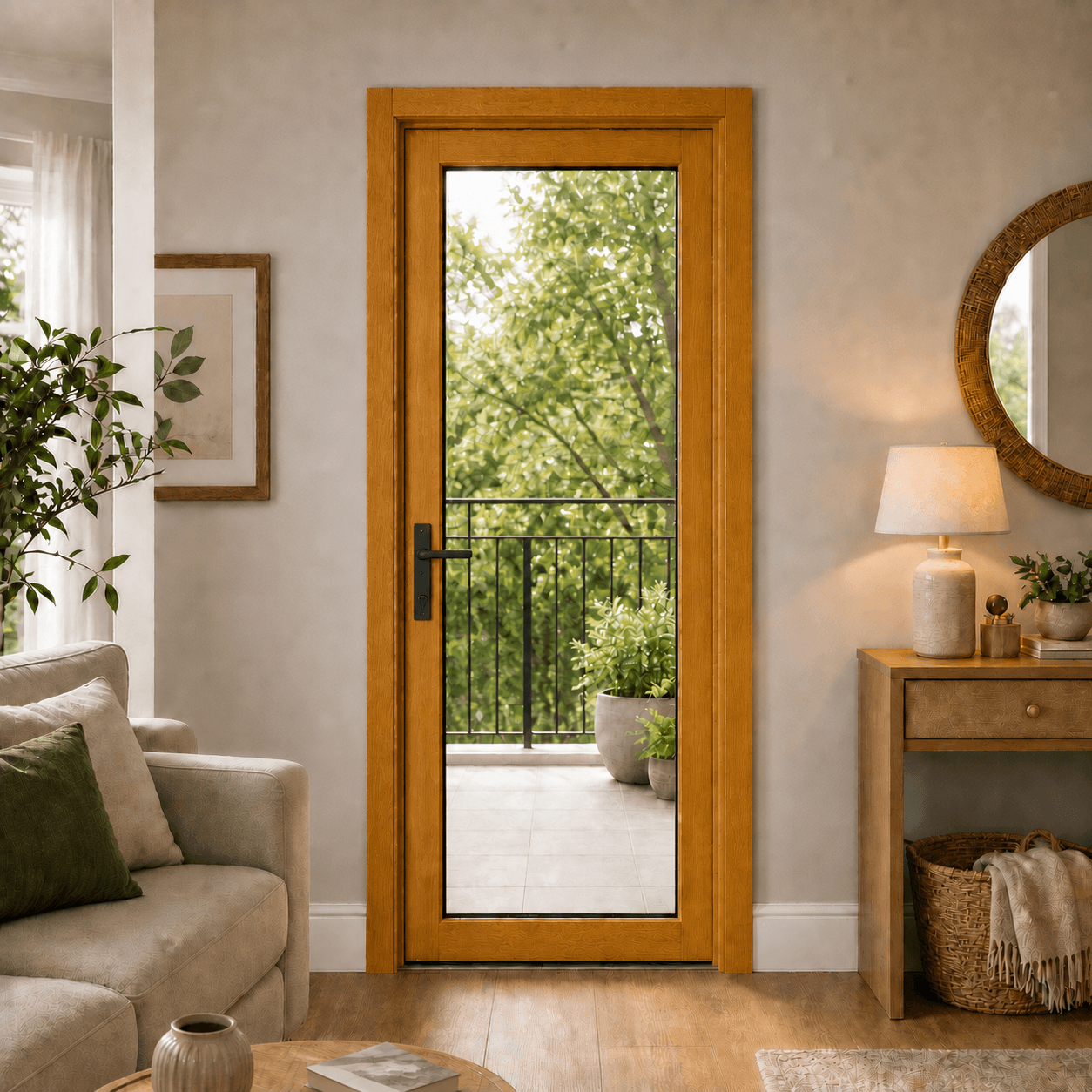 Tam Cam PVC Balkon Kapısı — lıfestyle — Altın Meşe