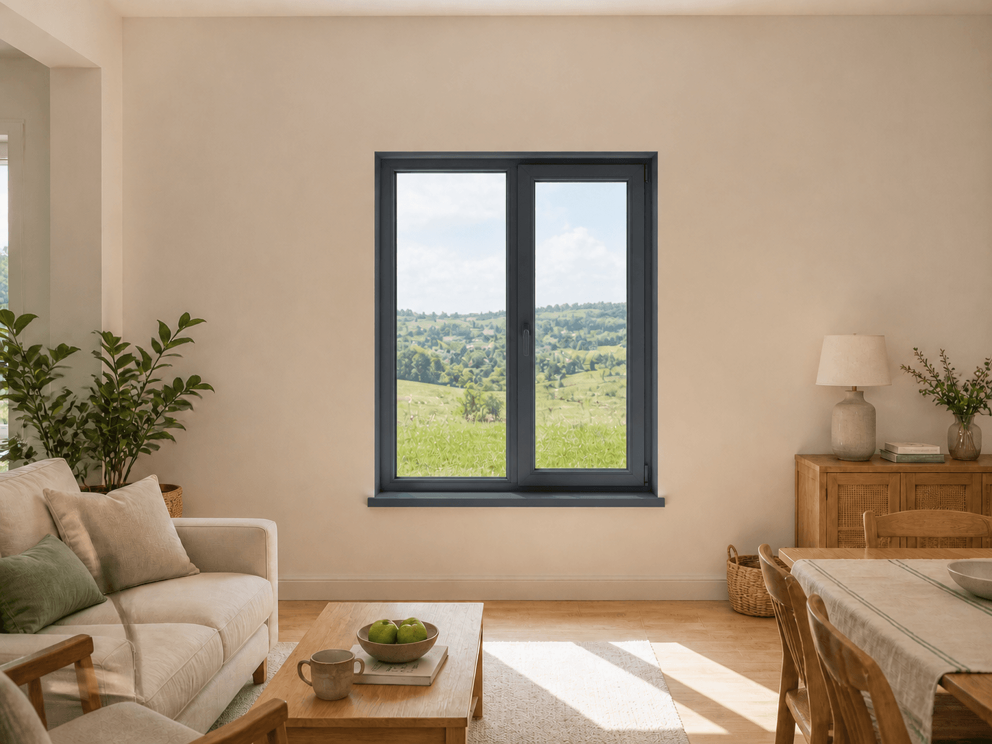 PVC Pencere — Sahne 2 — Antrasit