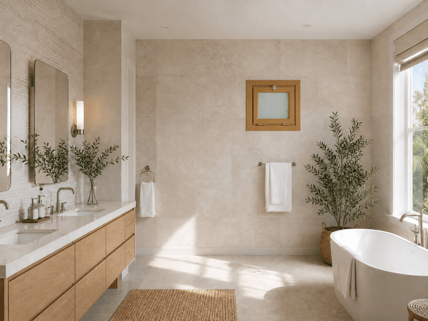 Altın Meşe PVC WC / Banyo Havalandırma Penceresi