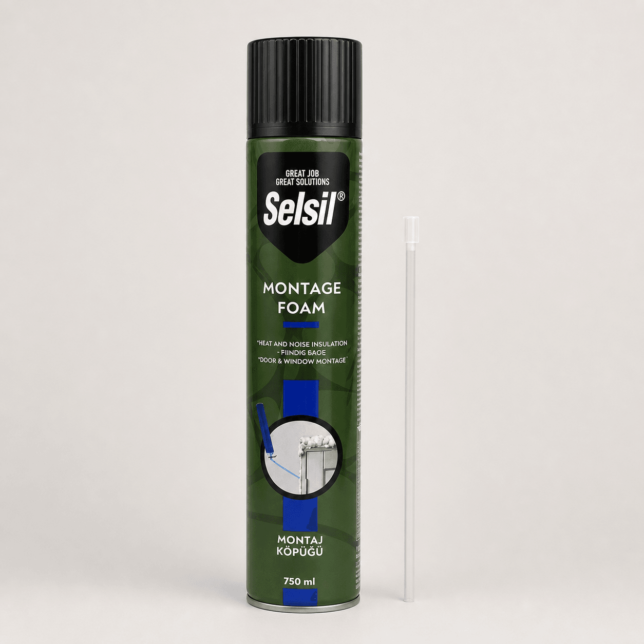 Selsil Montaj Köpüğü 750 ml - Görsel 2