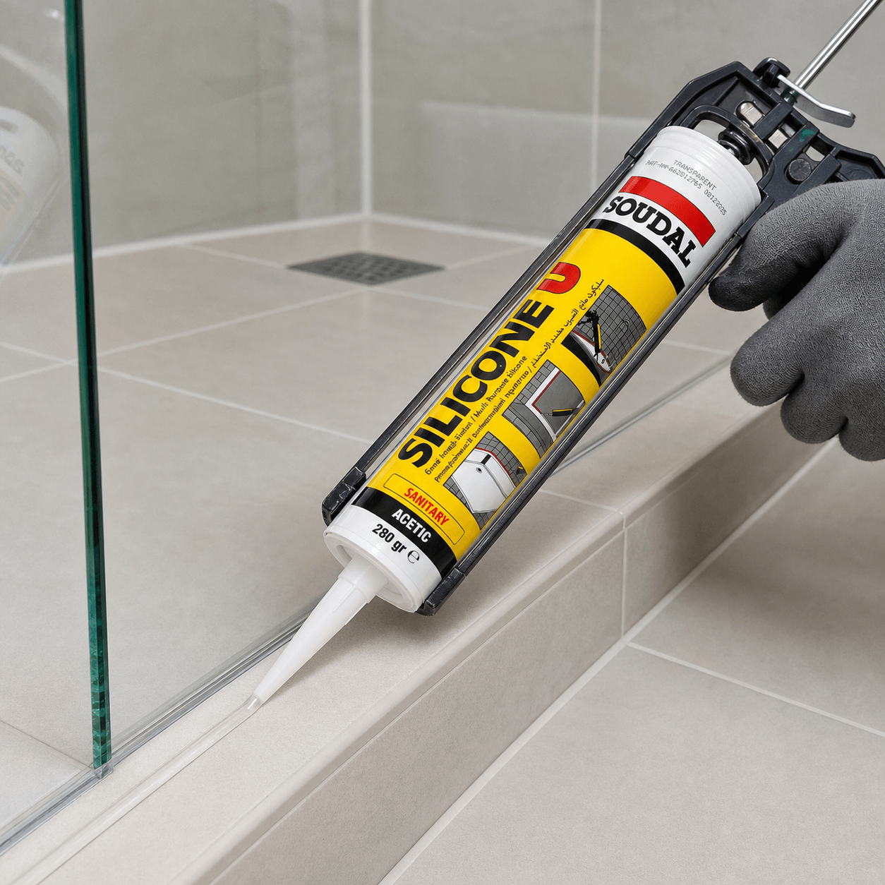 Soudal Şeffaf Silikon 280 gr - Görsel 2