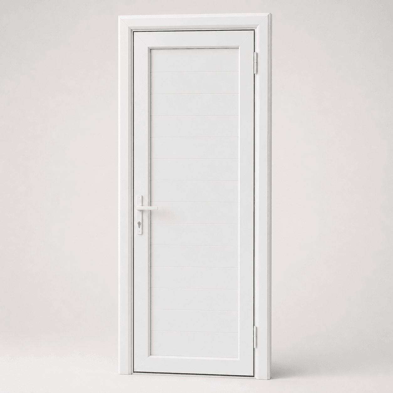 Barelli Kapalı PVC Kapı — detaıl — Beyaz