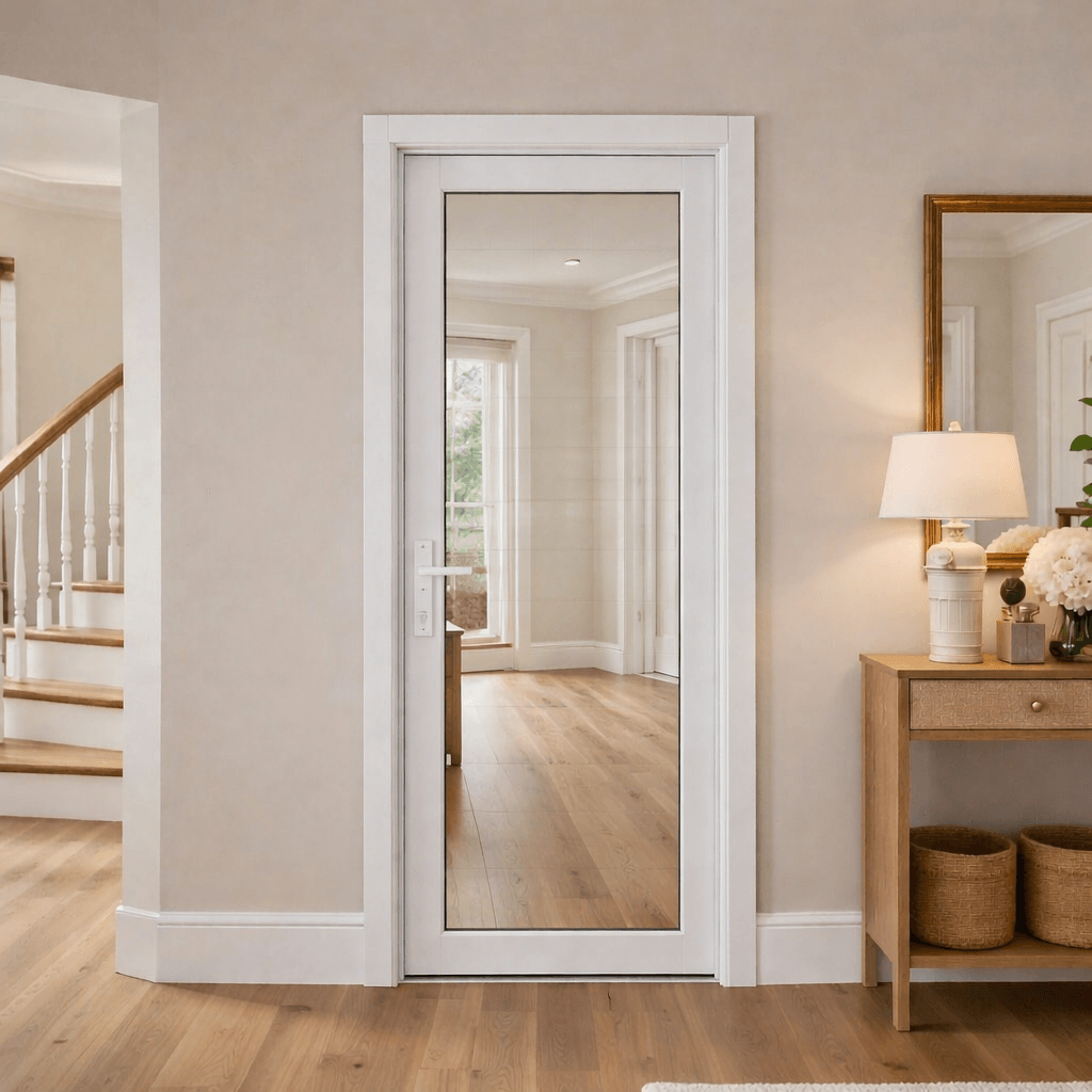 Tam Cam PVC Balkon Kapısı — hero — Beyaz