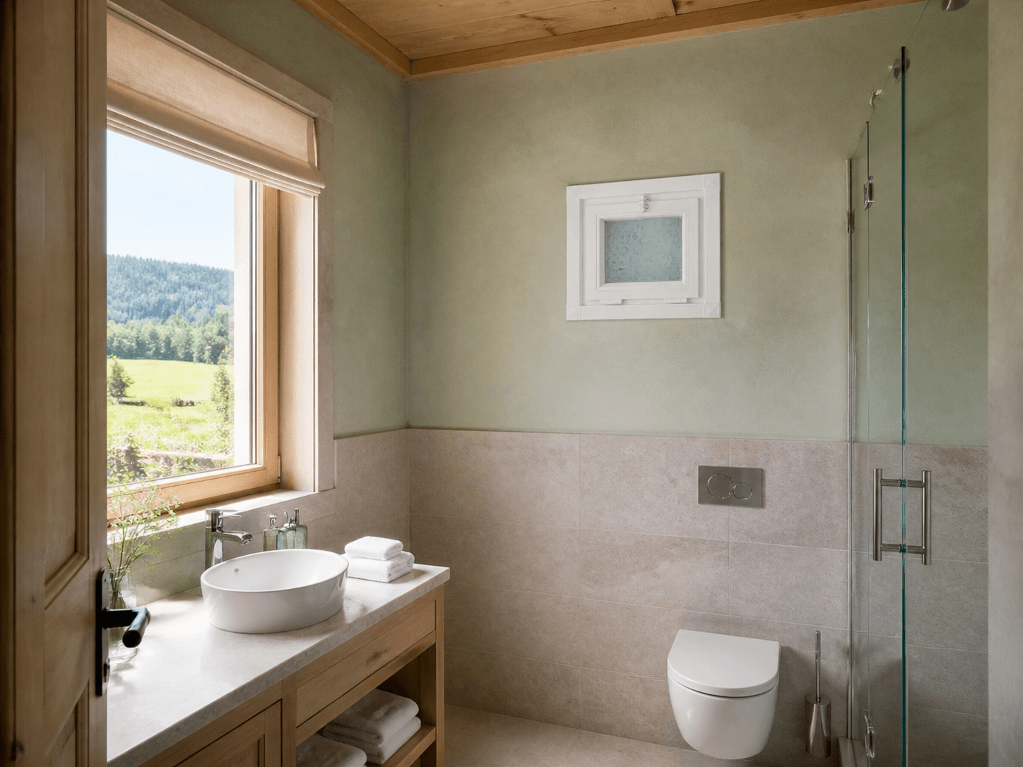 PVC WC / Banyo Havalandırma Penceresi — detaıl — Beyaz